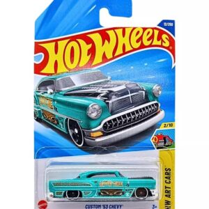 Hot Wheels Custom 53 Chevy, Teal, HW Art Cars Collection 2/10