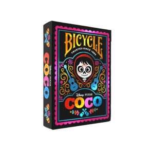Bicycle Disney Coco Inspired Limited Edition, Black & Court , Rare Deck