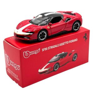 Bburago Ferrari SF90 Stradale Assetto Fiorano 1:64 Licensed Diecast Model Car