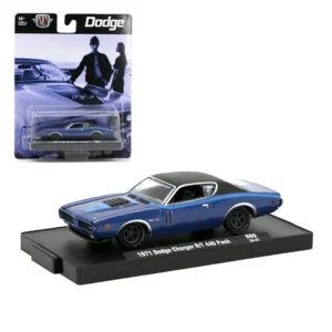 M2 Machines 1971 Dodge Charger R/T 440 Pack 1:64 Diecast Model Car