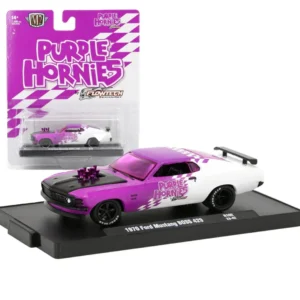 M2 Machines 1970 Ford Mustang Boss 429 Purple Hornies 1:64 Diecast