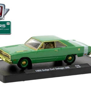 M2 Machines 1969 Dodge Dart Swinger 340 Gold Chase – Limited 1:64 Diecast Mopar. 750 Limited Worldwide